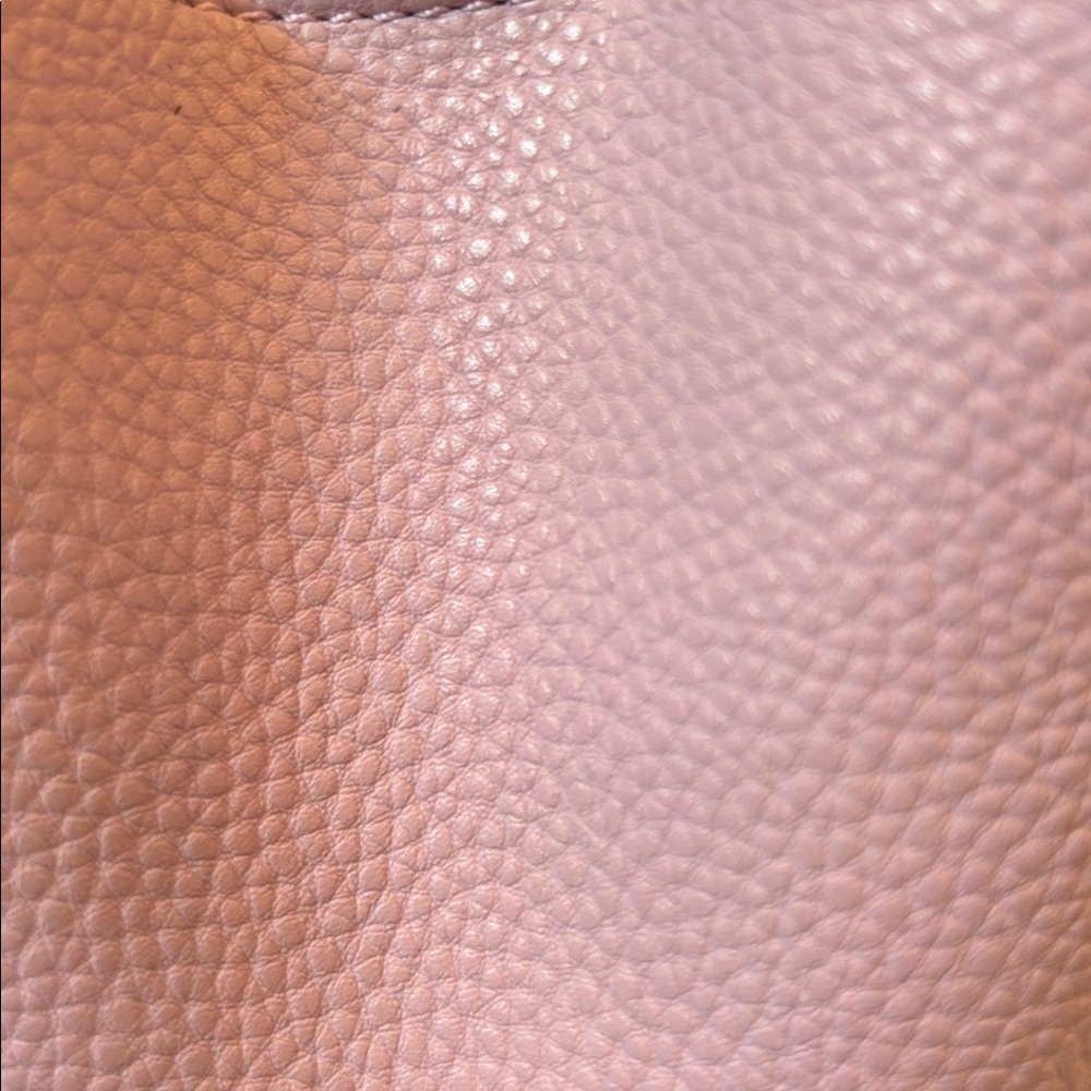 kate spade Pebbled Leather Lavender Hand or Shoulder Bag with Gold Hardware - Picture 15 of 15